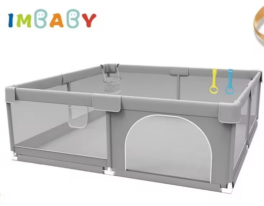 Baby Playground Ball Box with Pull Ring - Child Safety Barrier Fence