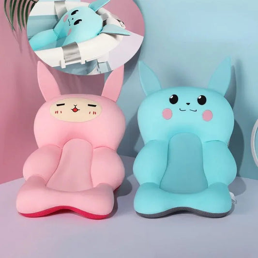 Baby Bath Anti-Slip Cushion Portable - Seat Floating - Newborn Bathtub Pad Mat Security