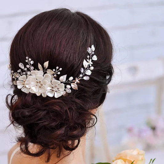 Wedding Hair Vine - Headdress Ornament Jewellery for Brides - Choose Your Style