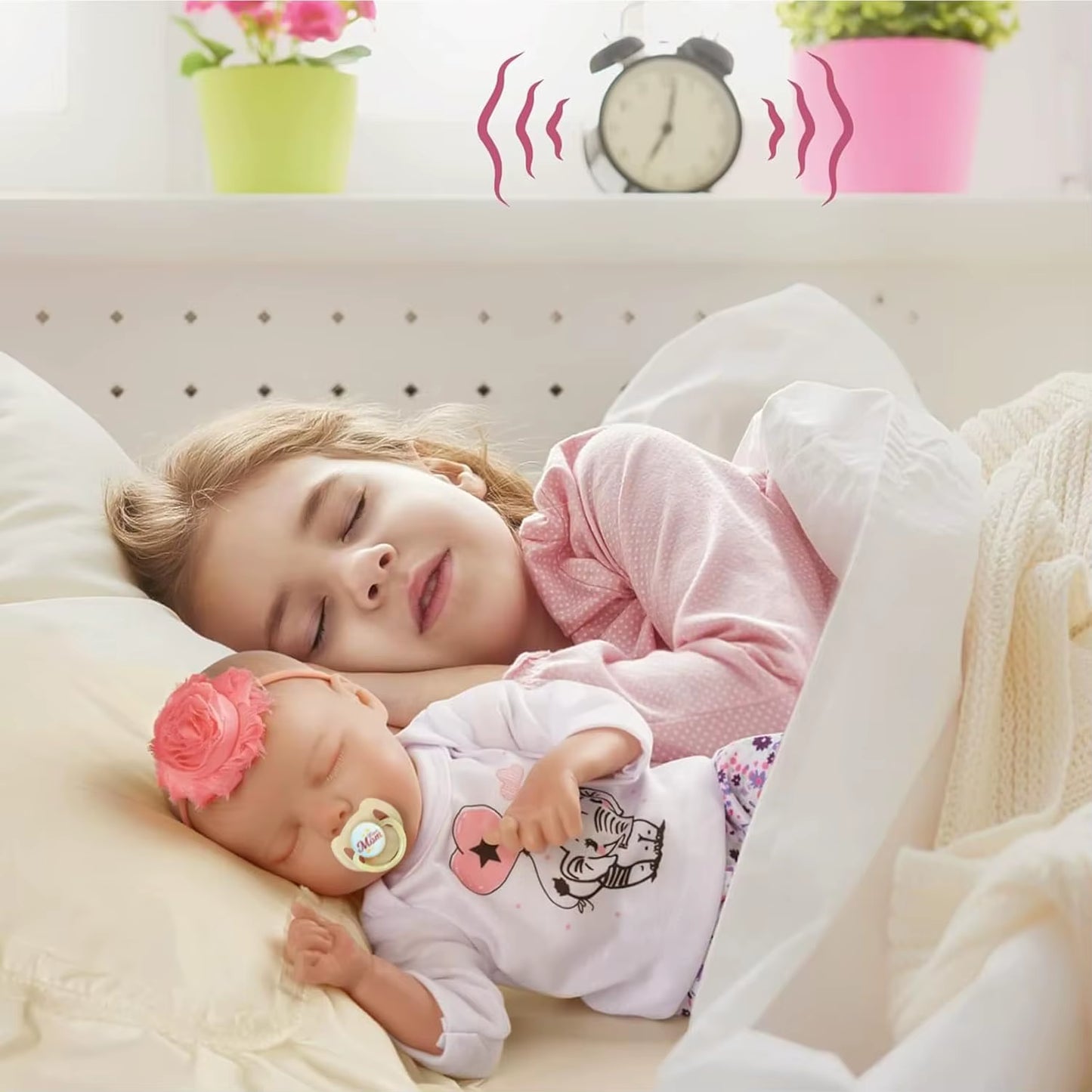 Reborn Dolls 17 Inch Handmade Realistic Baby Dolls Soft Cloth Body